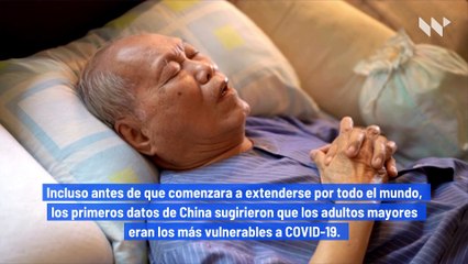 ¿Por qué los adultos mayores son más vulnerables a COVID-19?