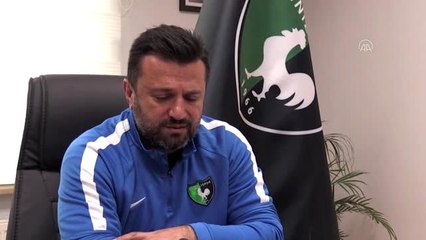 Yukatel Denizlispor Teknik Direktörü Uygun'un Sivas heyecanı