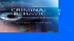 [Best Seller] Criminal Behavior: A Psychological Approach Full version