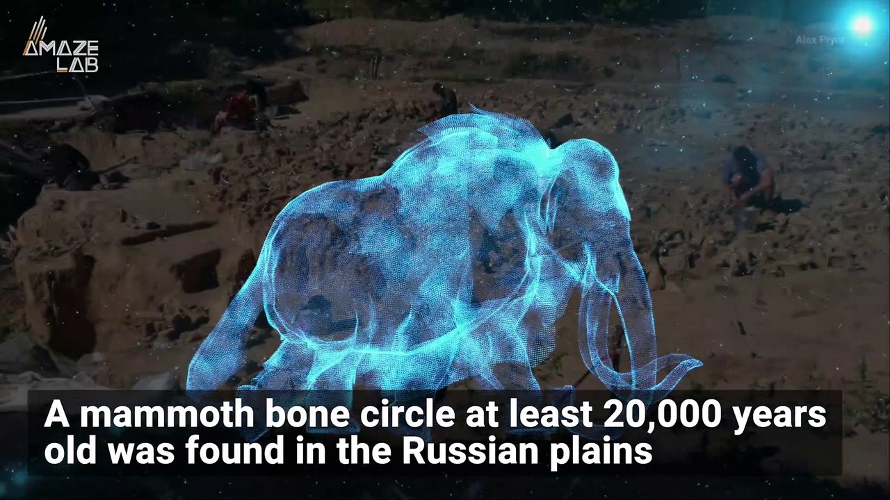 Ice Age Humans Built This Creepy Mammoth Bone C...