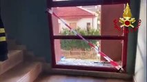 Pescara - Bomba esplode davanti casa nel Rione Zanni (17.03.20)