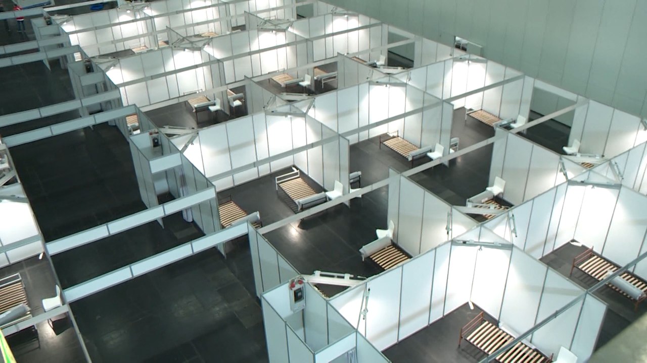 Corona: Betreuungszentrum in Messe Wien einsatzbereit