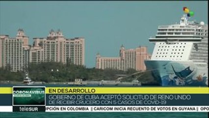 Cuba autoriza recibir crucero británico con casos de Covid-19