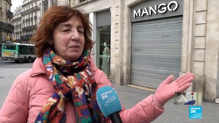 Coronavirus en France : Reportage dans des "rues quasi-désertes à Paris"