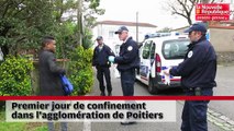 VIDÉO. Confinement : premières patrouilles de police à Poitiers