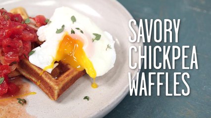 Savory Chickpea Waffles
