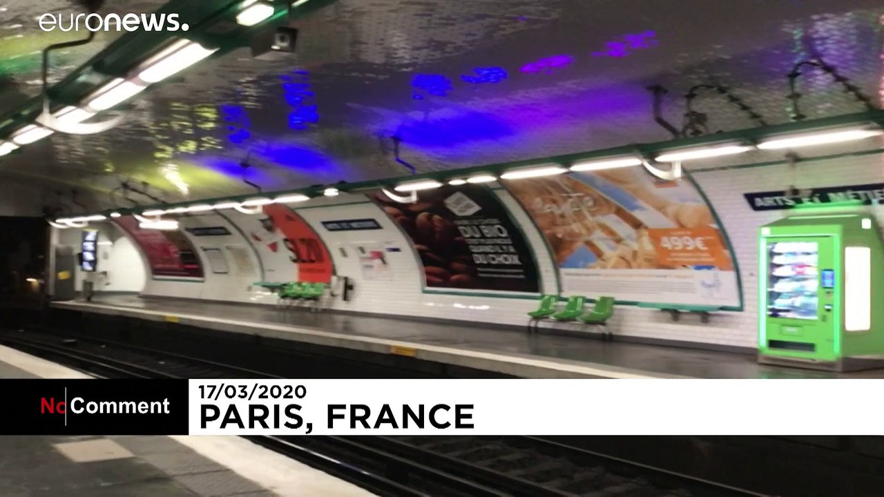 Corona-Pandemie: Paris wie leergefegt