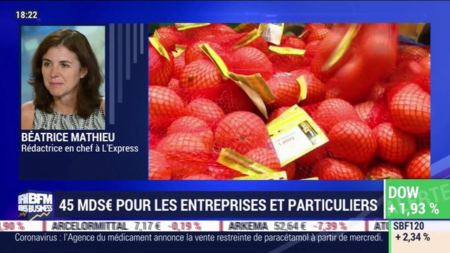 Virus: 45 milliards d'euros pour les entreprises et les particuliers - 17/03