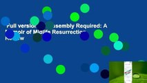 Full version  Disassembly Required: A Memoir of Midlife Resurrection  Review