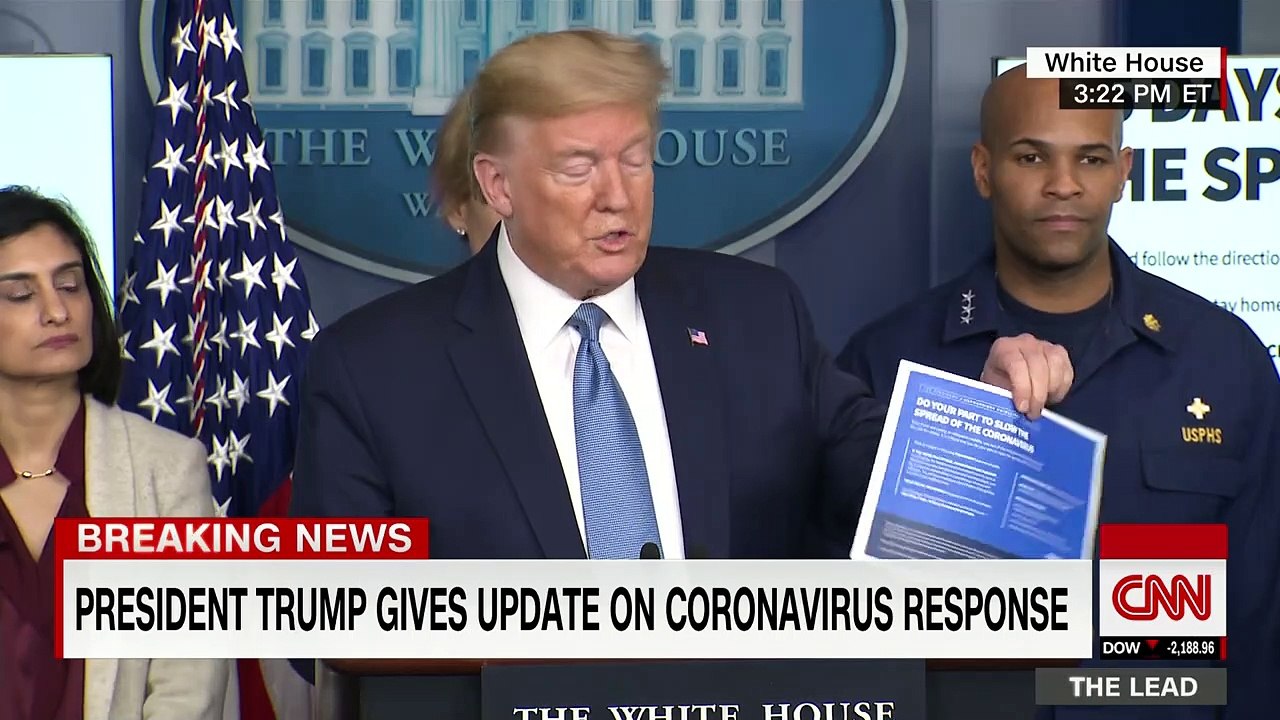 Trump announces tougher coronavirus guidelines