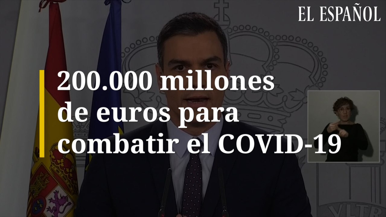 200000 millones para combatir el COVID-19