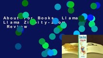 About For Books  Llama Llama Zippity-Zoom  Review