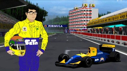 #Gameplay Exhaust Heat (Snes) #3 - Correndo os GP's de San Marino e da Espanha