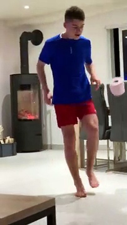 Matteo POIRET ,13 ans ,U14 joueur de l’Us Chauny , 46 jongles