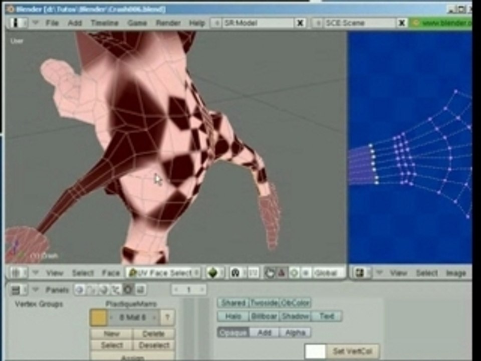 tutorial blender UV unwrap _part1