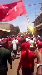 Grande mobilisation dans les rues de Labé contre le 3e mandat