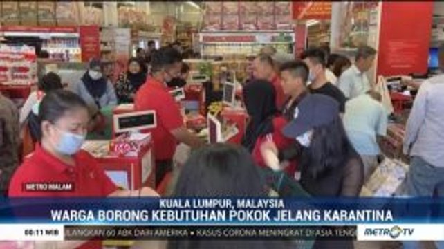 Warga Malaysia dan Filipina Serbu Pusat Perbelanjaan