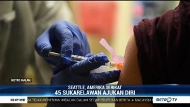 Vaksin Covid-19 Diuji Coba ke Manusia