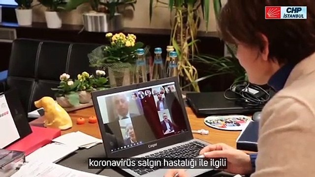 CHP İstanbul İl Başkanlığı parti içi toplantıları askıya aldı; Kaftancıoğlu, kriz masasını video konferans yoluyla topladı