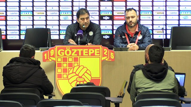 Göztepe-Çaykur Rizespor Rizespor maçının ardından - Ünal Karaman - İZMİR
