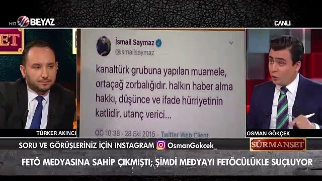 Osman Gökçek, İsmail Saymaz'ı yerin dibine soktu