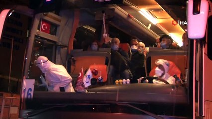 Avrupa’dan gelen bir kafile daha yurda yerleştirildi