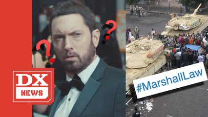 Eminem Shuts Down Rumors Of A New Album Called 'Marshall Law'