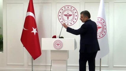 Sağlık Bakanı Koca: "Koronavirüsle mücadelemizde bugün ilk kez bir hastamı kaybettim"