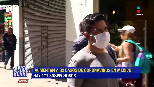 Son 82 los casos confirmados de coronavirus Covid-19
