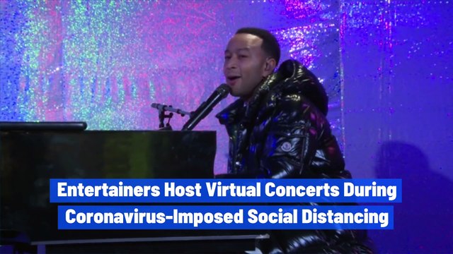 Entertainers Host Virtual Concerts During Coronavirus-Imposed Social Distancing