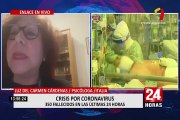 Coronavirus en Italia: residente peruana afirmó que medidas son cada vez más drásticas