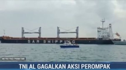 TNI AL Tangkap 3 Perompak di Perairan Pulau Nipah