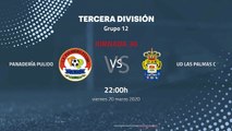 Previa partido entre Panadería Pulido y UD Las Palmas C Jornada 30 Tercera División