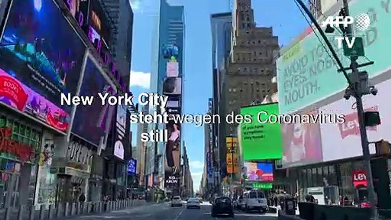 Coronavirus - New York City steht still