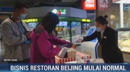 Bisnis Restoran di Beijing Mulai Normal