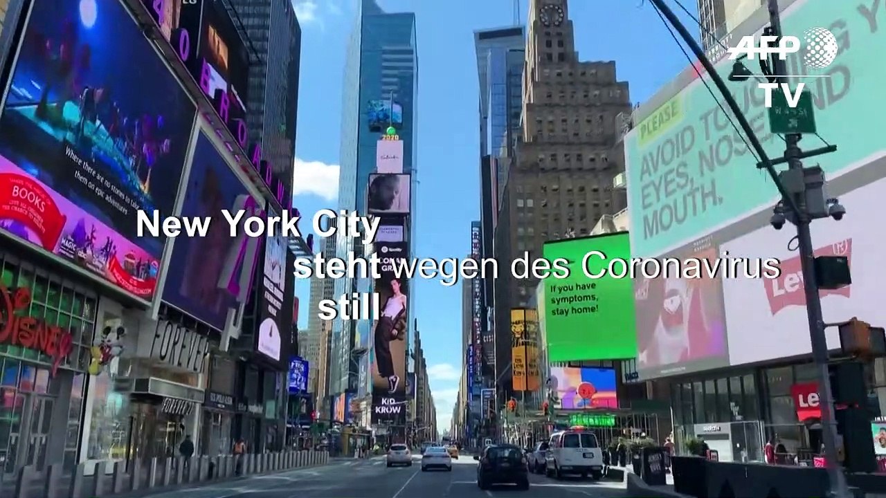 Coronavirus - New York City steht still