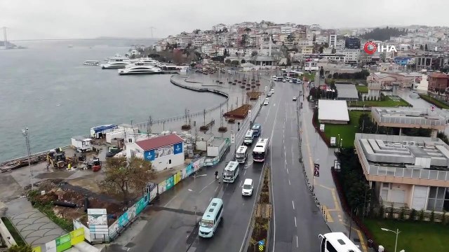 İstanbul'da Koronavirüs Sessizliği Havadan Görüntülendi