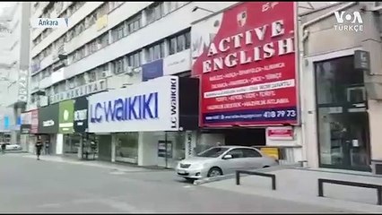 Ankara'da Kızılay Meydanı'nda Sessizlik Hakim