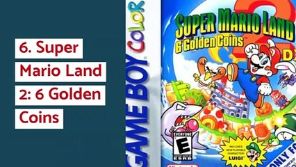 Top 10 best selling Game Boy Games