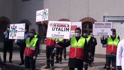 Erzurum’da koronavirüs ile mücadelede özel ekipler iş başında