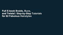 Full E-book Braids, Buns, and Twists!: Step-by-Step Tutorials for 82 Fabulous Hairstyles by