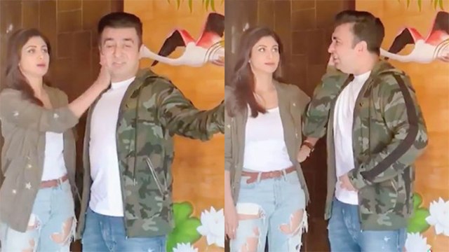 Shilpa Shetty Slap Husband Raj Says Be In Your Limits You Are My Husband Video Viral । Boldsky
