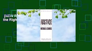 [NEW RELEASES]  Justice: What's the Right Thing to Do?