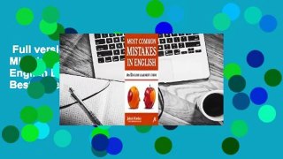 Full version  Most Common Mistakes in English: An English Learner's Guide  Best Sellers Rank : #1