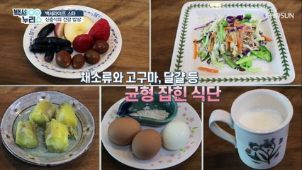 신충식의 균형 잡힌 ❊건강 밥상❊ 식사 주기표