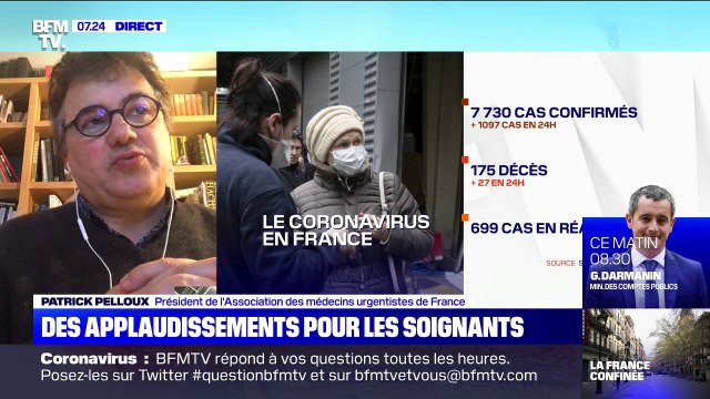 Selon le médecin urgentiste Patrick Pelloux, la montée en puissance [de l'épidémie] est inévitable