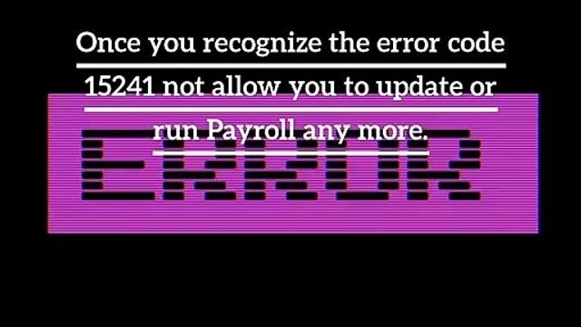 1800(986)-6570 Quickbooks error 15241 Quickbooks update
