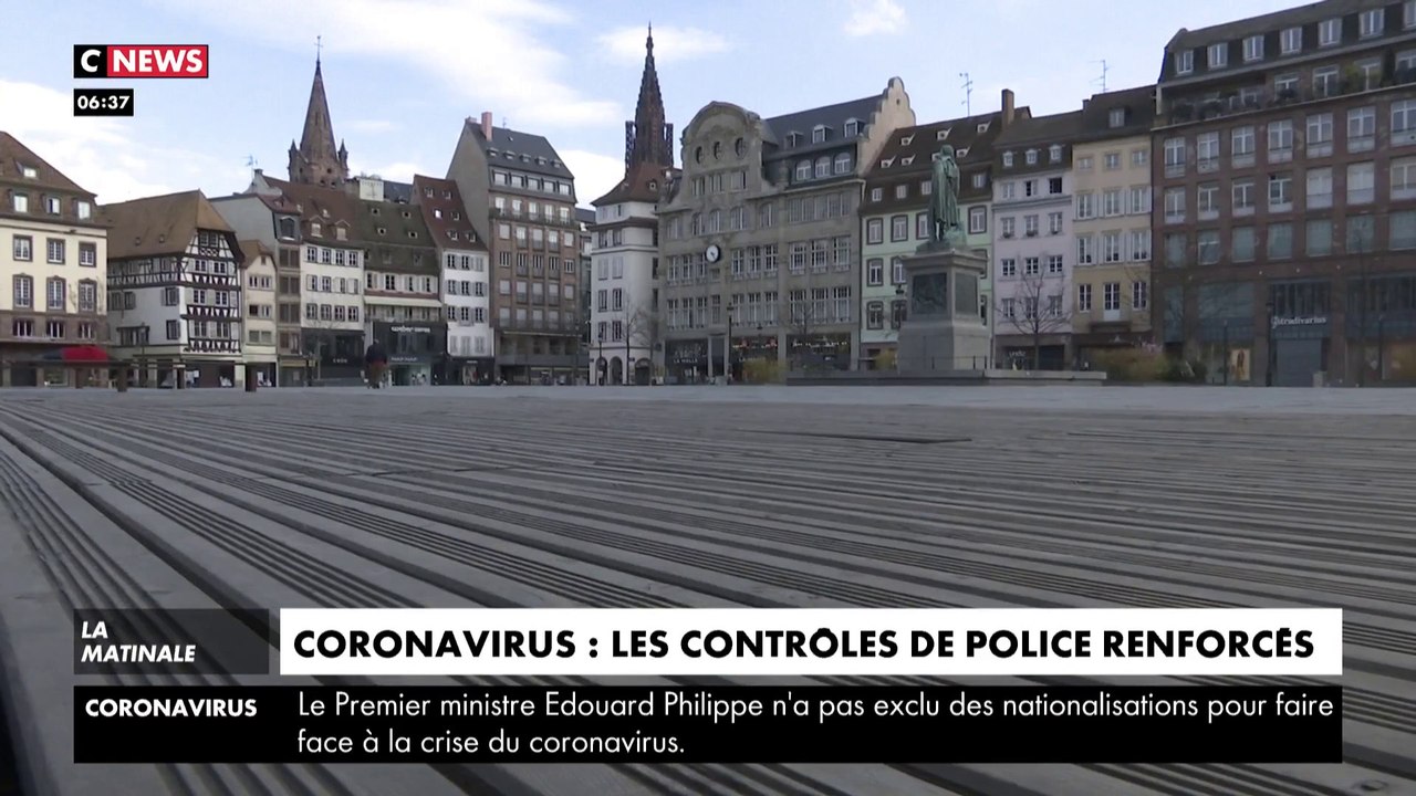 Coronavirus : les contrôles de police renforcés