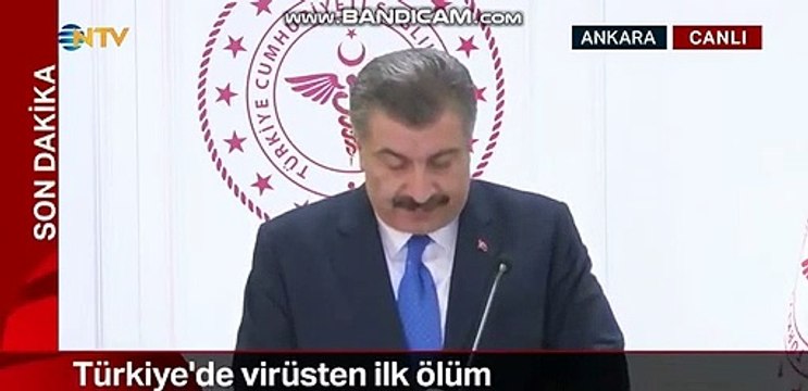 Fahrettin Koca: Toplam vaka sayısı 98'e yükseldi, 1 kişi hayatını kaybetti
