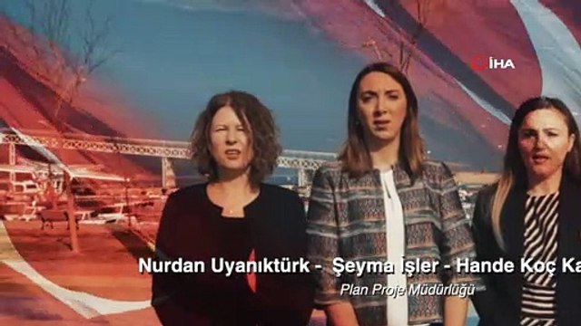 Belediye personeli Çanakkale türküsünü hep birlikte seslendirdi